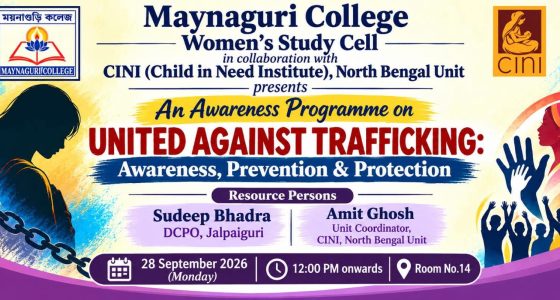 Awareness Programme on Anti-Human Trafficking Awareness, Prevention & Protection